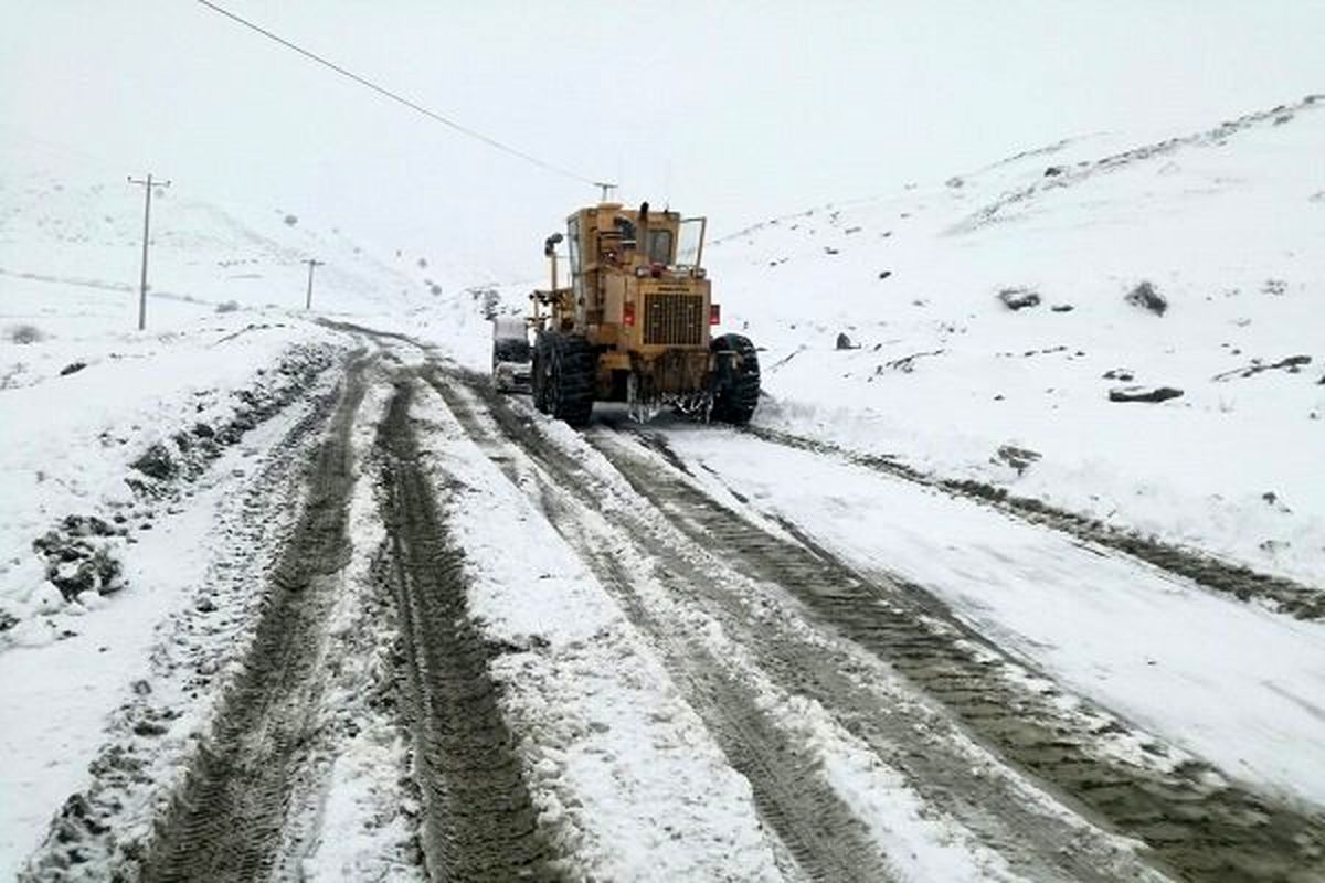 بارش برف در سوادکوه