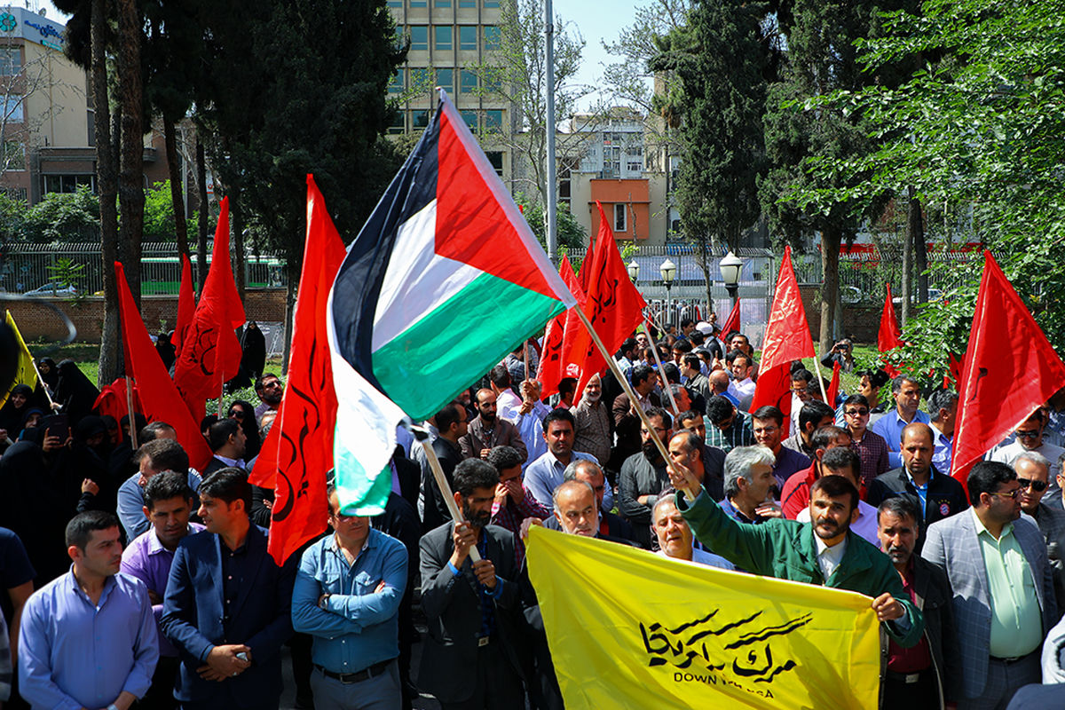 روز جهانی قدس ، روز بـزرگ مرگ بر اسرائیل است