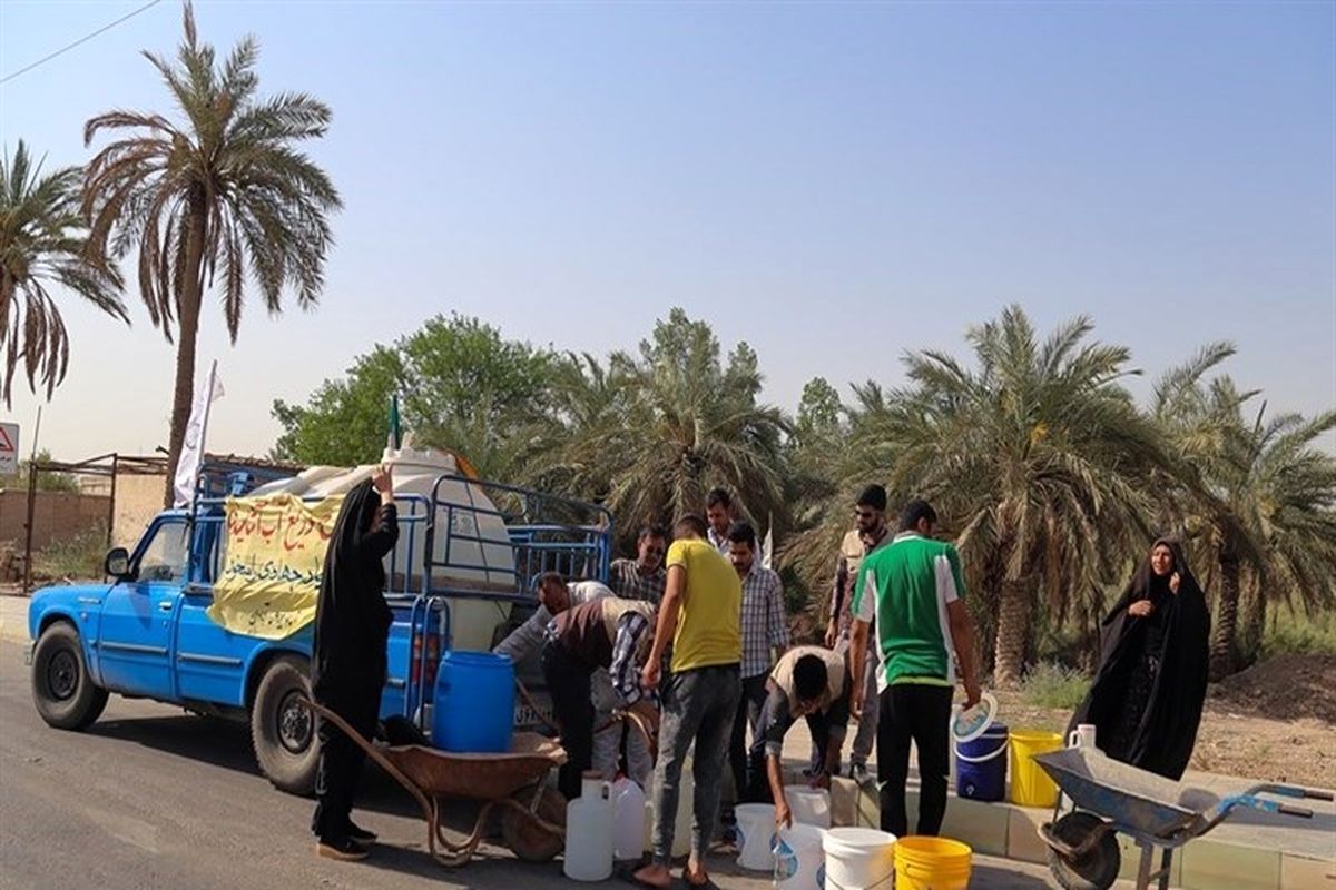 مشکل آب شرب خرمشهر و آبادان حل شد