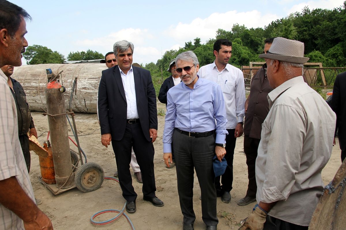 بررسی طرح احیای تالاب انزلی با حضور معاونین رییس جمهور و استاندار گیلان