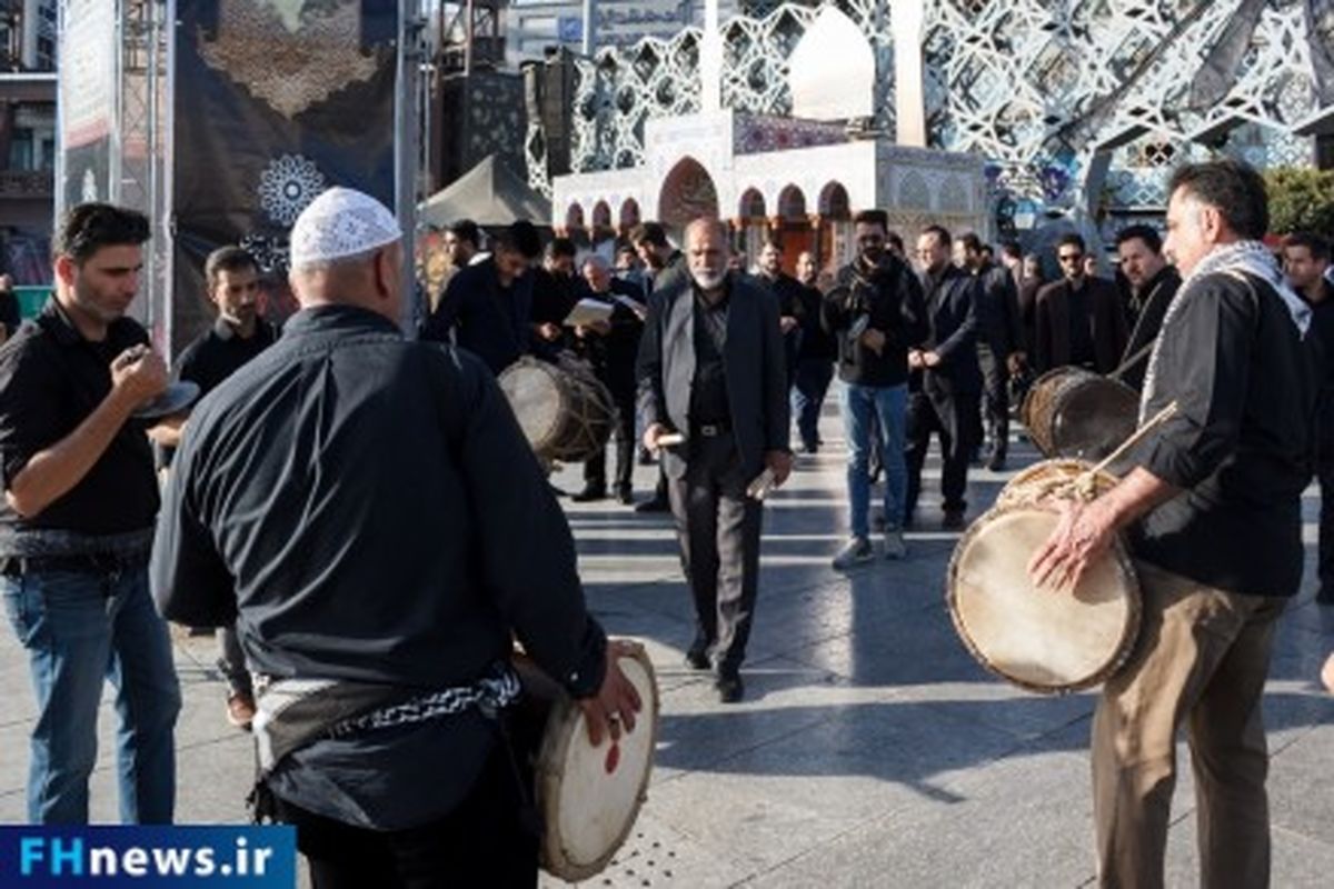 برپایی ۲۰ تکیه در میدان امام حسین (ع)