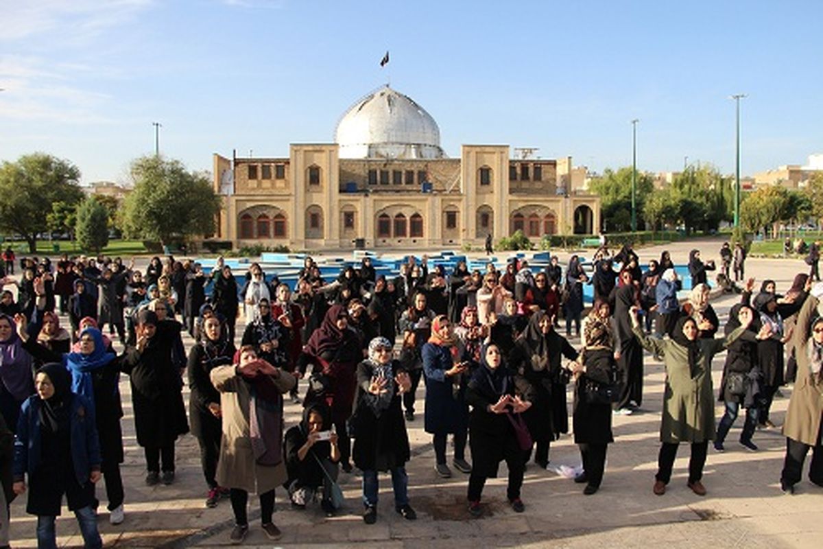 برگزاری پویش ملی ارتقای نشاط زنان با ورزش در قزوین