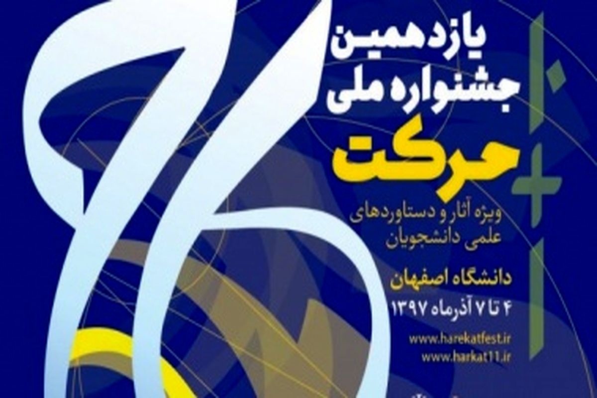 قدردانی از برگزاری موفقیت‌آمیز ‌یازدهمین جشنواره ملی حرکت