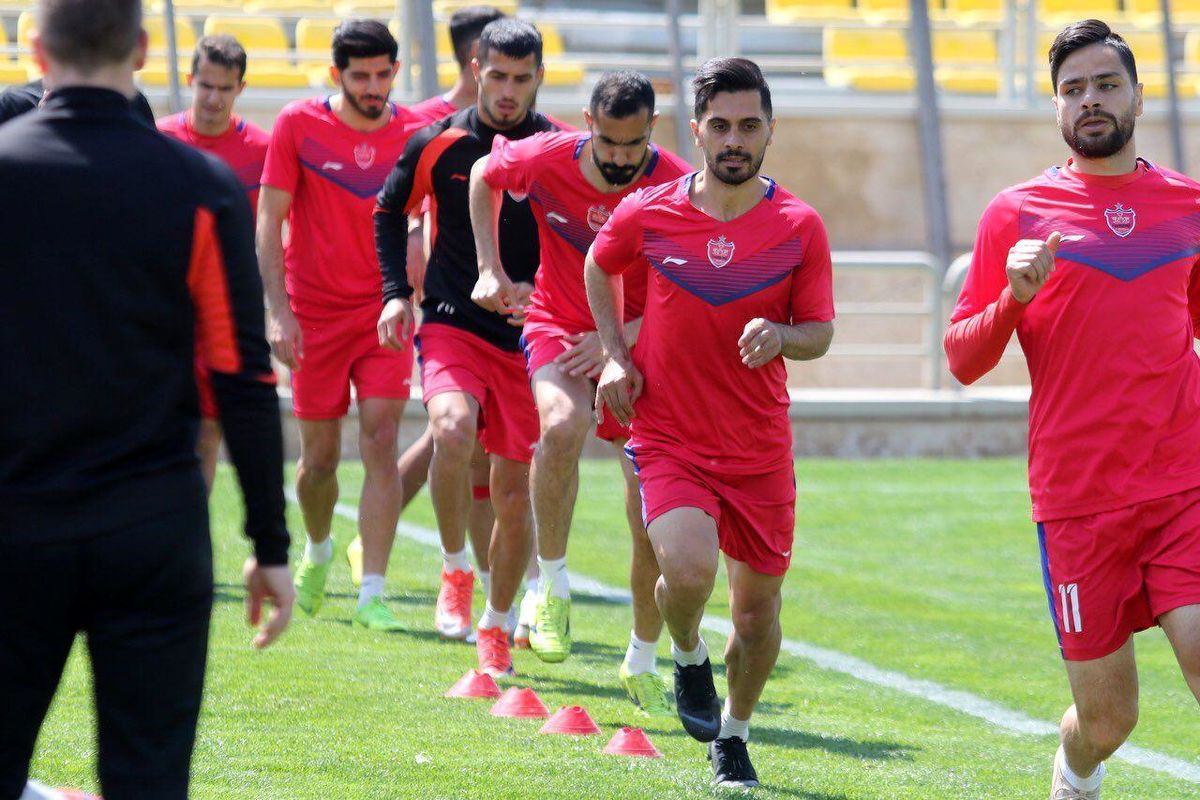 بازگشت عالیشاه به تمرینات پرسپولیس