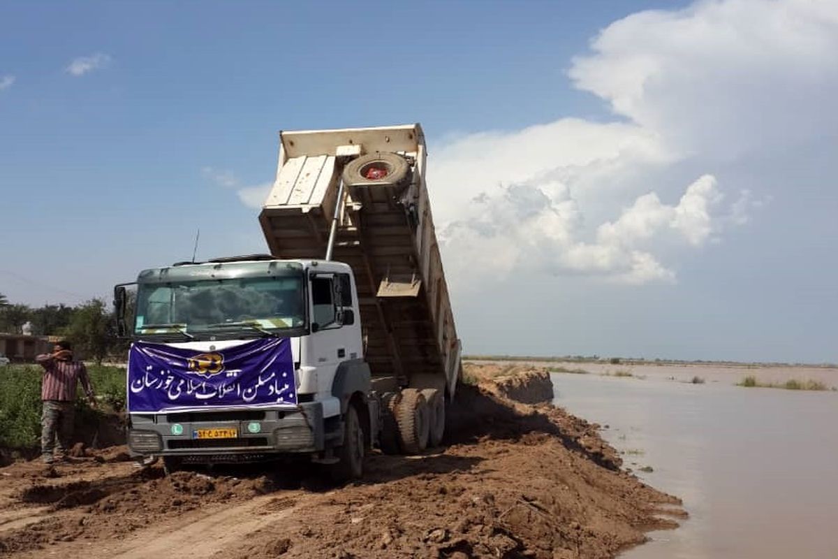 سیلاب در کمین چهار روستای بامدژ است/ساخت سیل بند جدید آغاز شد