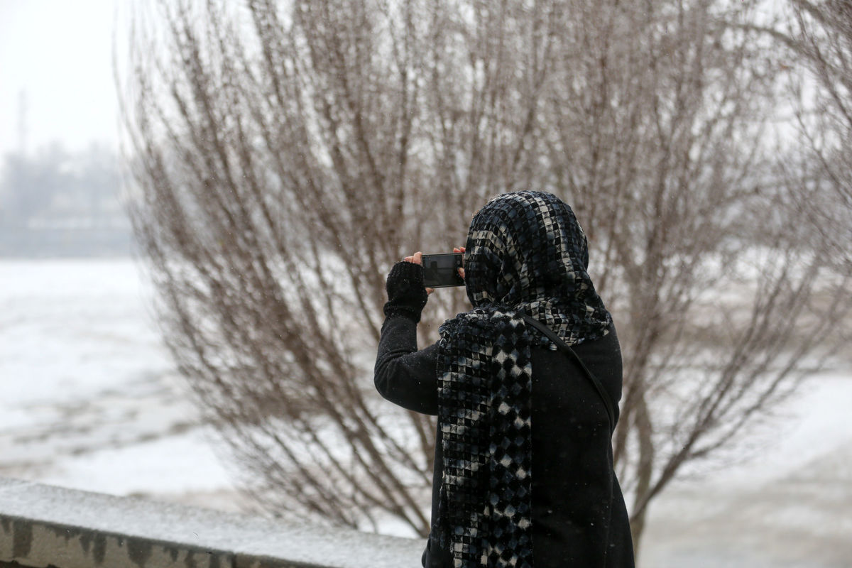 بارش برف و تداوم سرما تا روز سه شنبه در اردبیل