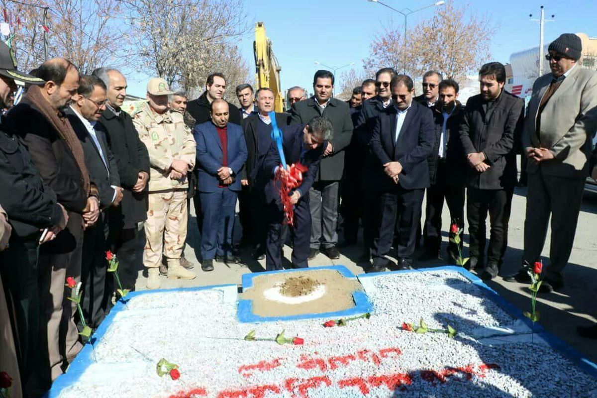 آغاز اجرای طرح فاضلاب چالدران با حضور استاندار آذربایجان غربی