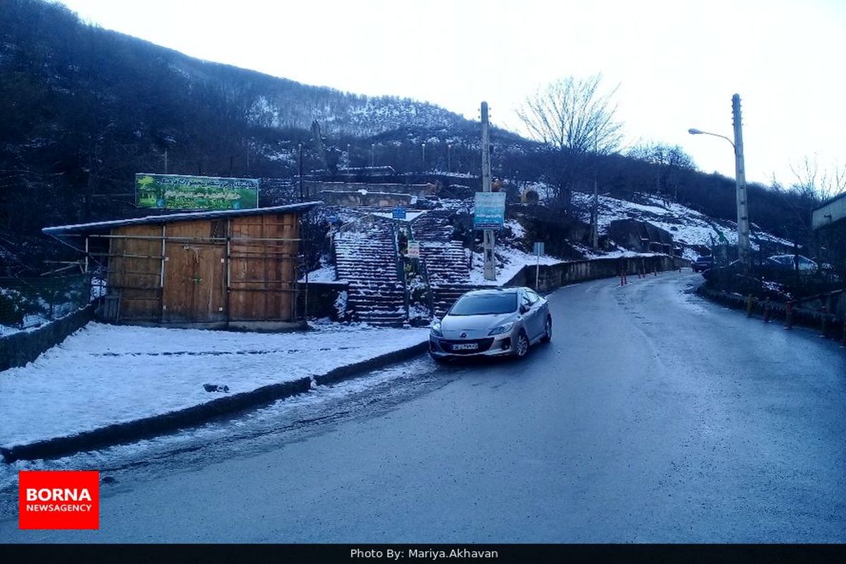 کوهستان های گیلان سفیدپوش شد