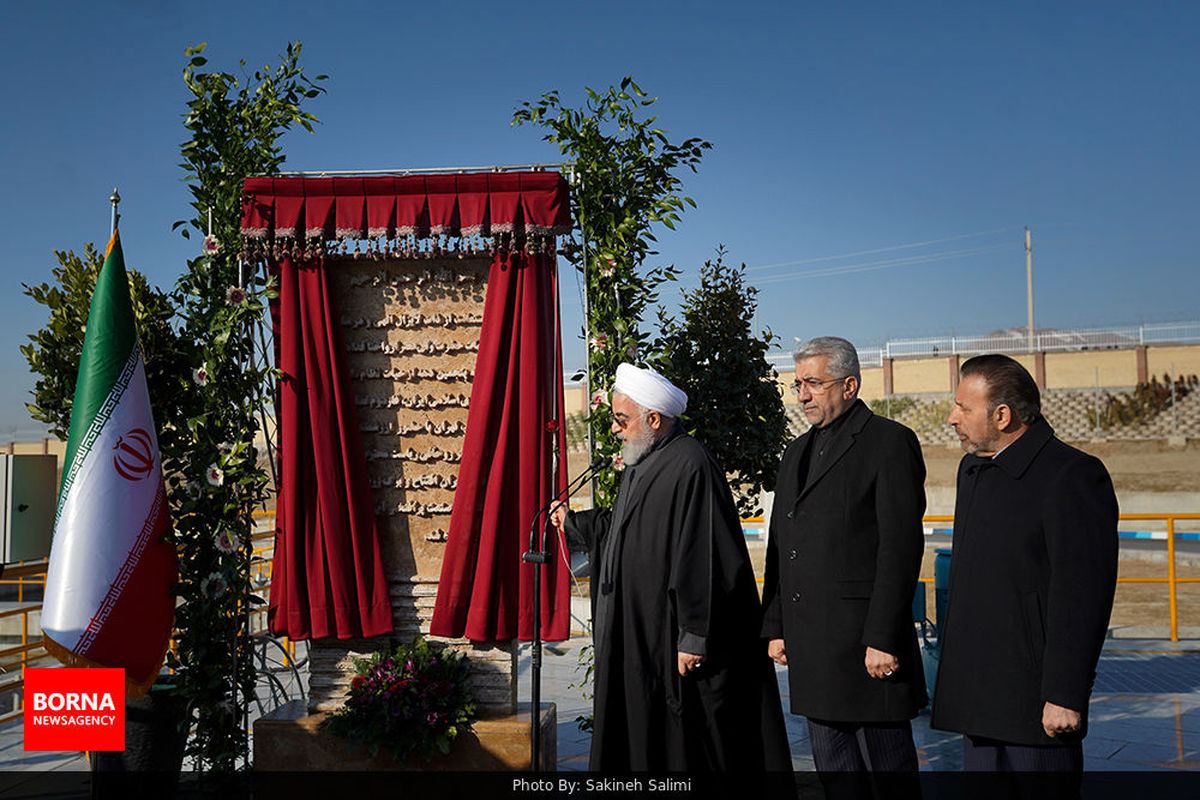 فاز دوم تصفیه خانه هفتم آب تهران در شهرستان پاکدشت افتتاح شد