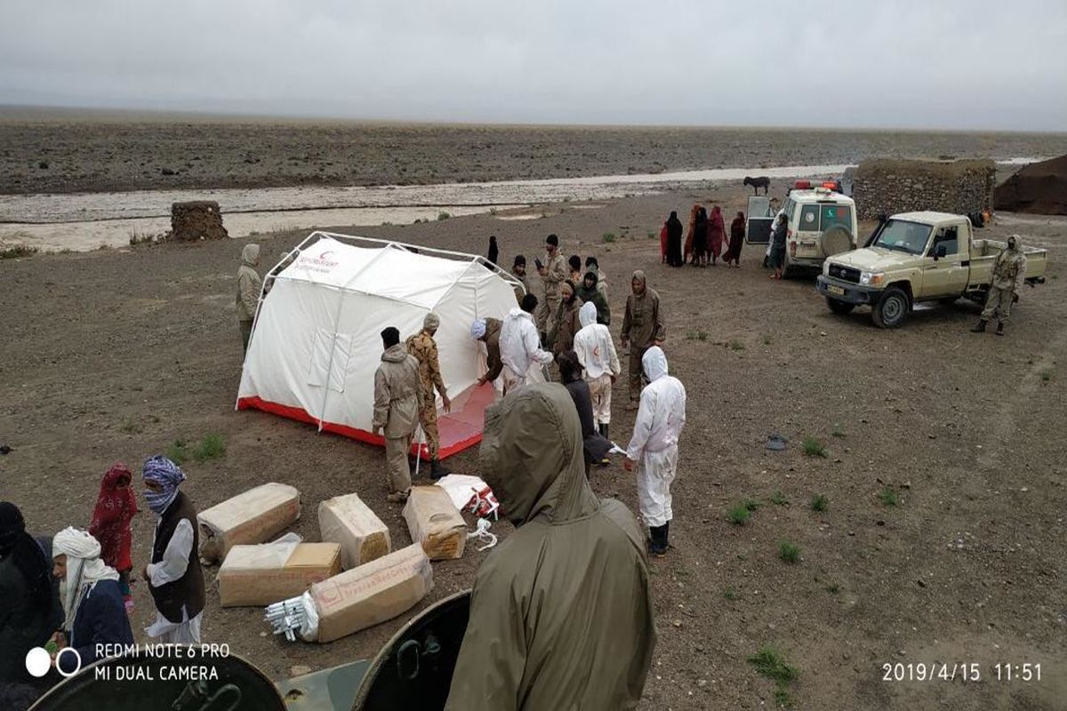 امدادرسانی ۱۳۹۲ نجاتگر هلال احمر در حوادث