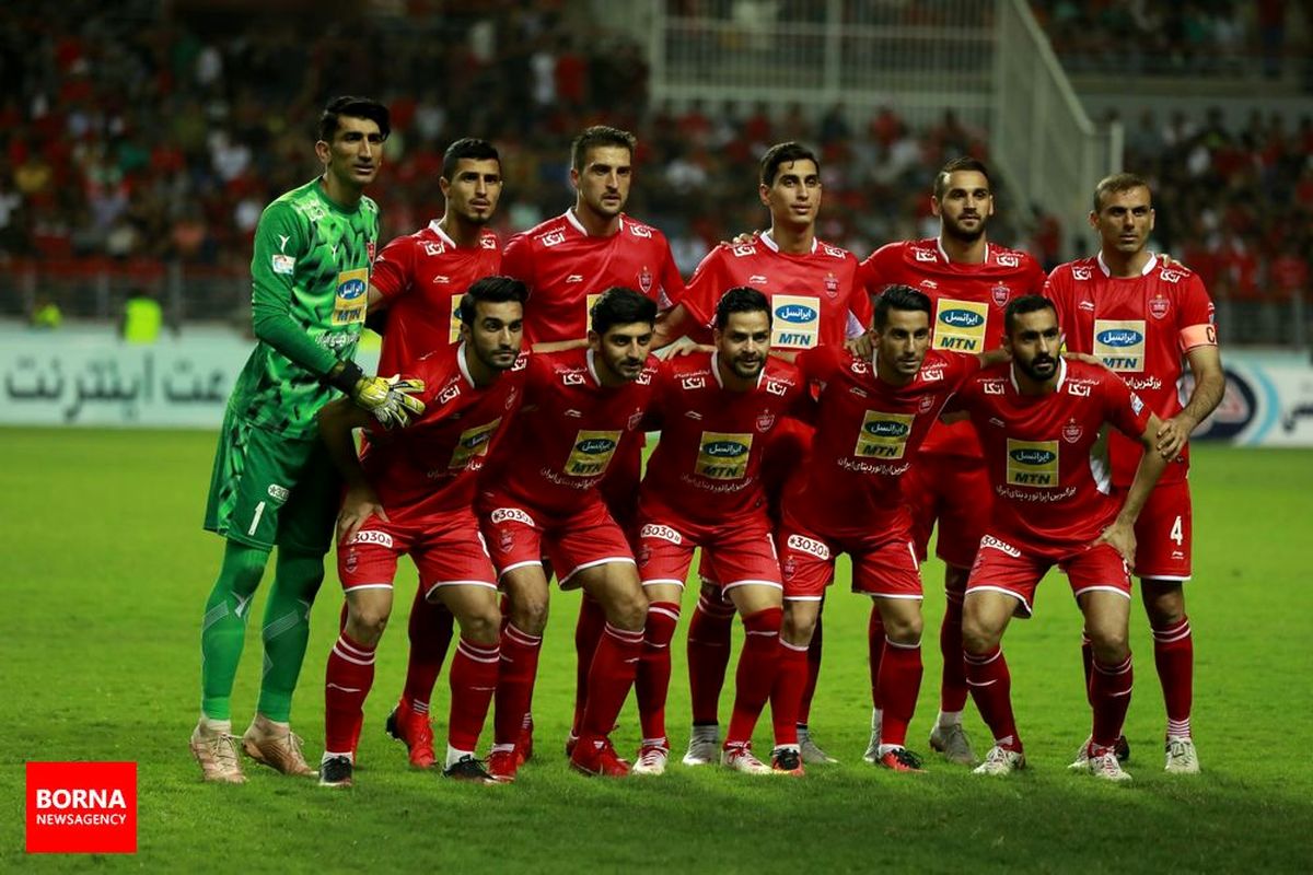 تیم فوتبال  پرسپولیس وارد تهران شد