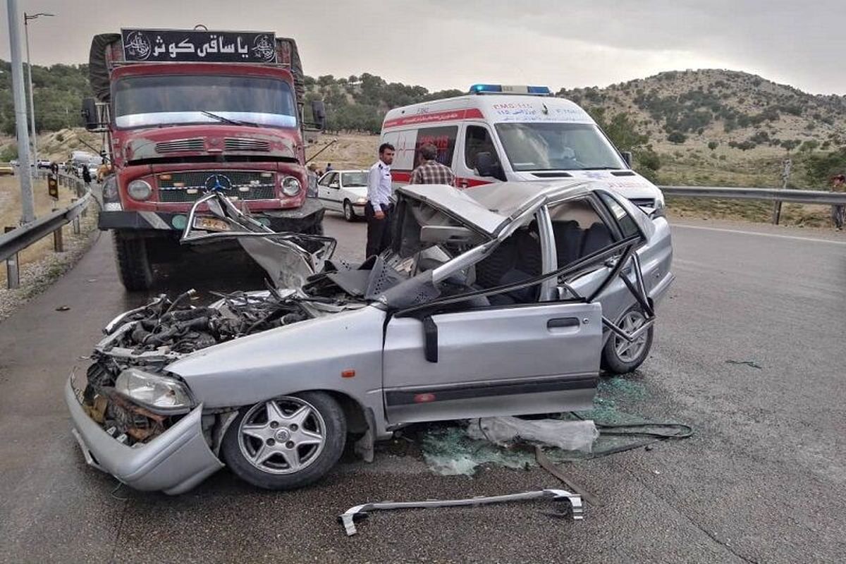 ۲ کشته و ۲ مصدوم  در تصادف جاده یاسوج به اصفهان