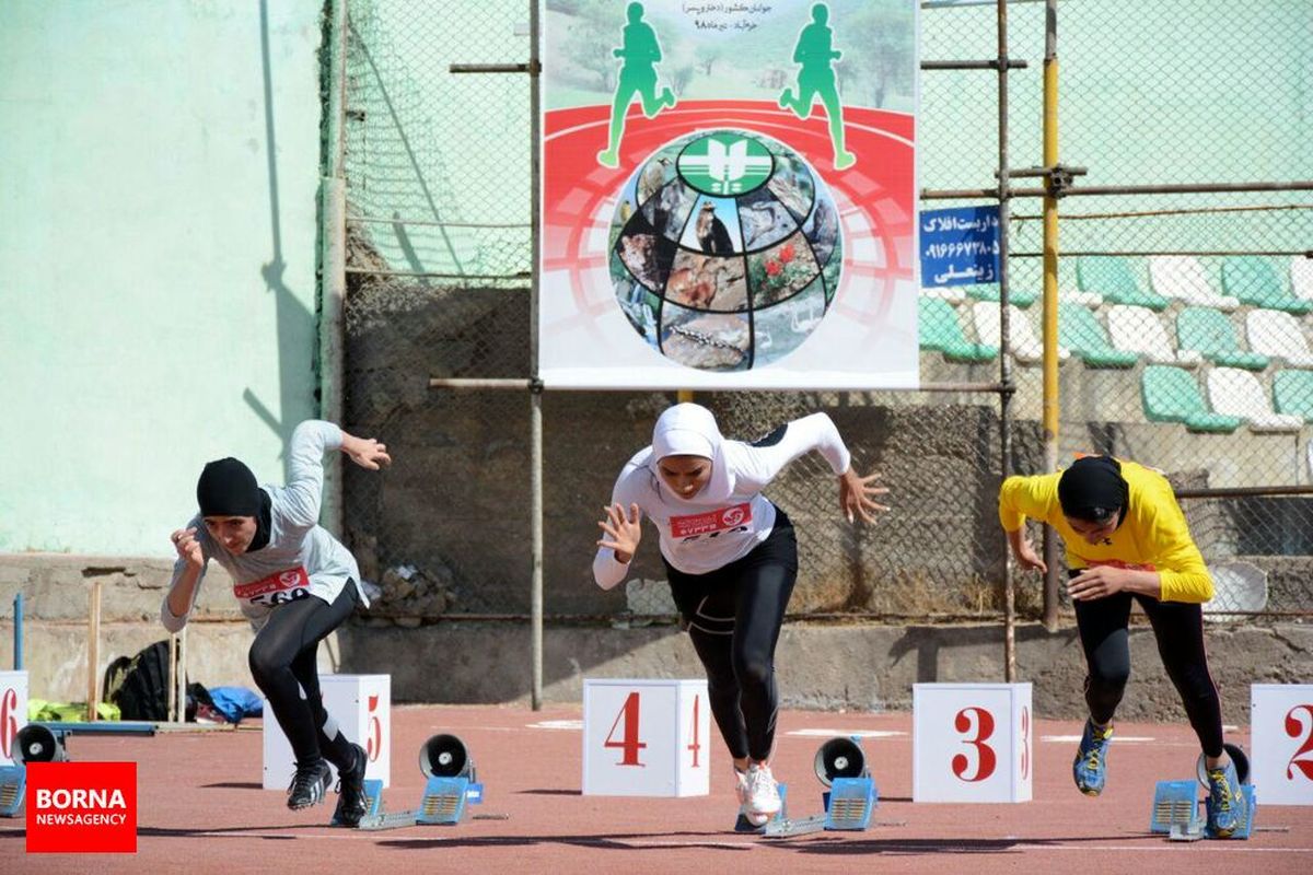 ثبت۳ رکورد جدید تیم ملی در مسابقات دوومیدانی جوانان کشور(دختران)