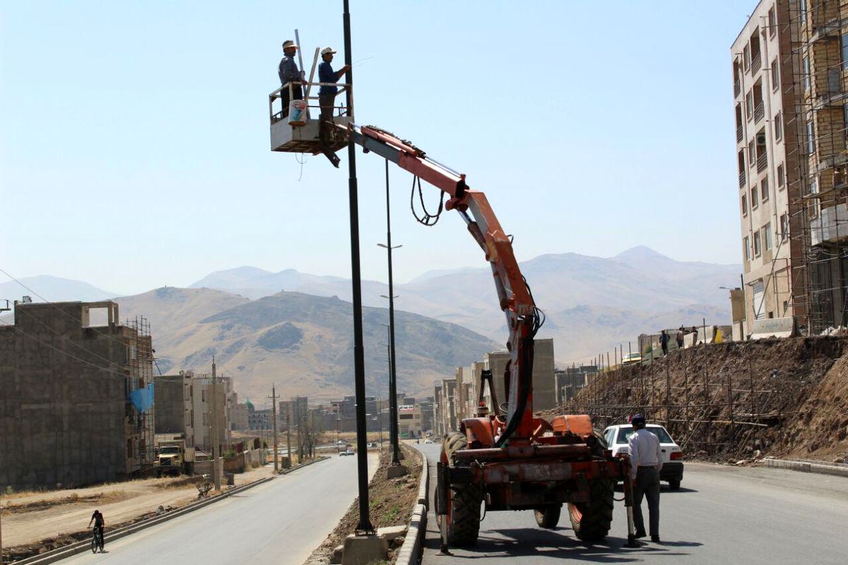 بلوار ۳۶ متری دگایران سنندج تکمیل شد