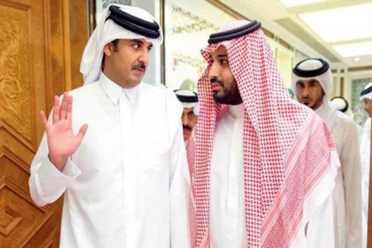 امیر قطر با بن سلمان دیدار می‌کند؟