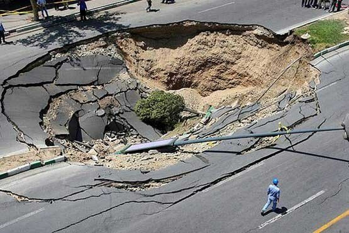 خطر فرو نشست تهران را تهدید می‌کند