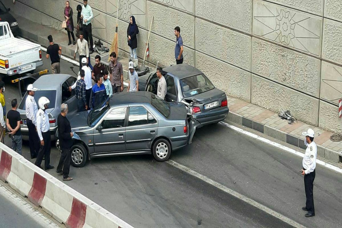 واژگونی ۶ خودرو و فقط کشته شدن کودک ۶ ماهه!