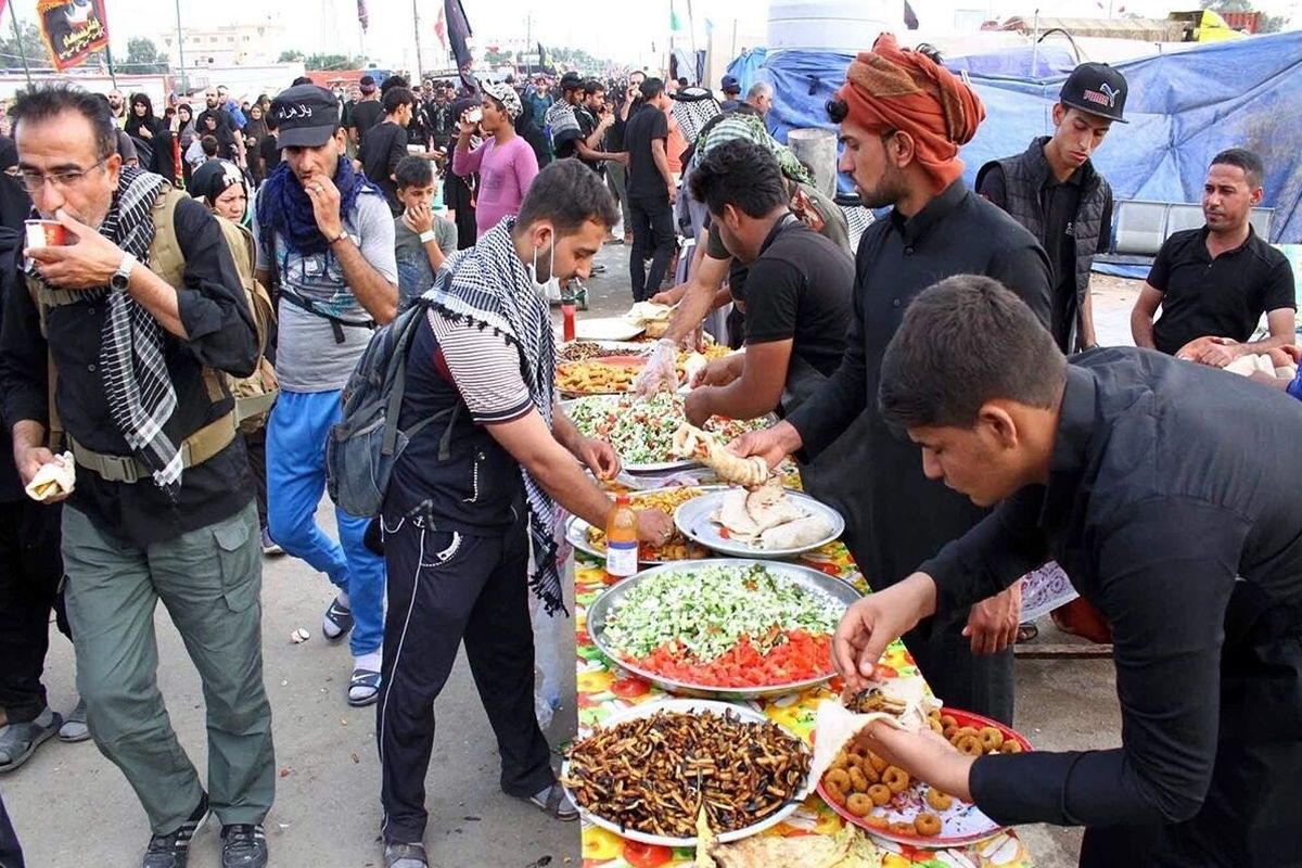 آغاز خدمت رسانی به زائران اربعین در مرز شلمچه