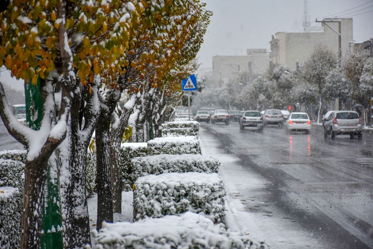 باران و برف در راه ایران