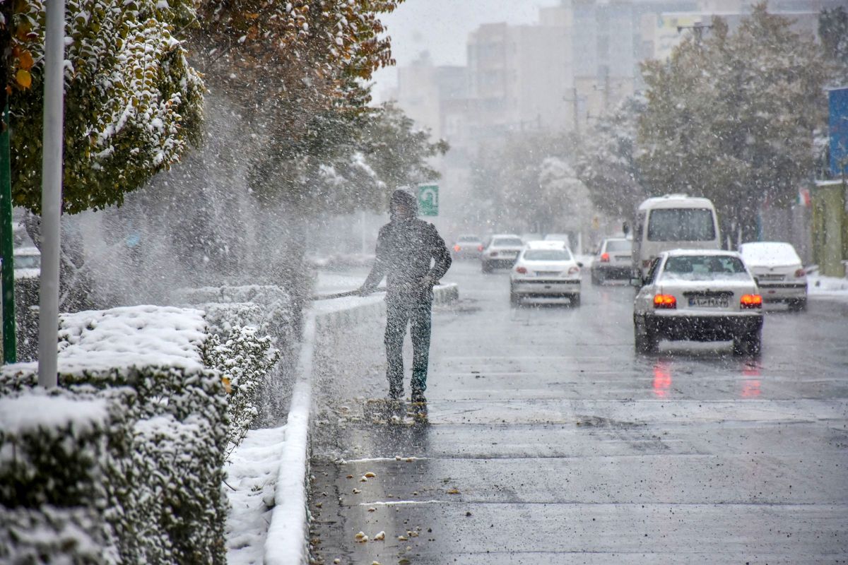 هشدار مدیریت بحران برای خسارات آبگرفتگی بارش برف و کولاک و کاهش دما