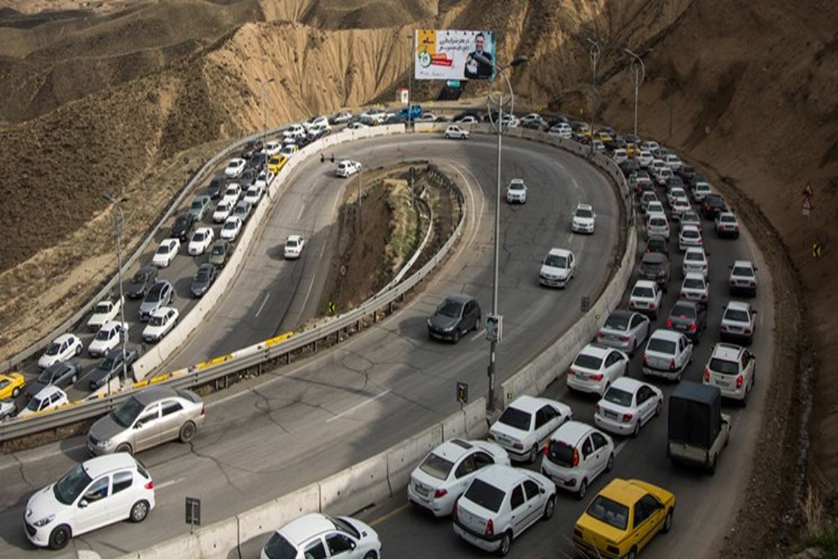 تردد روان در تمامی محورهای مواصلاتی مازندران