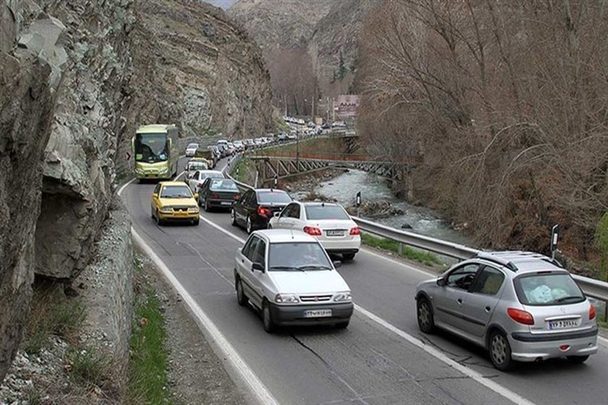 آخرین وضعیت تردد در جاده‌های کشور/ ممنوعت تردد در جاده چالوس