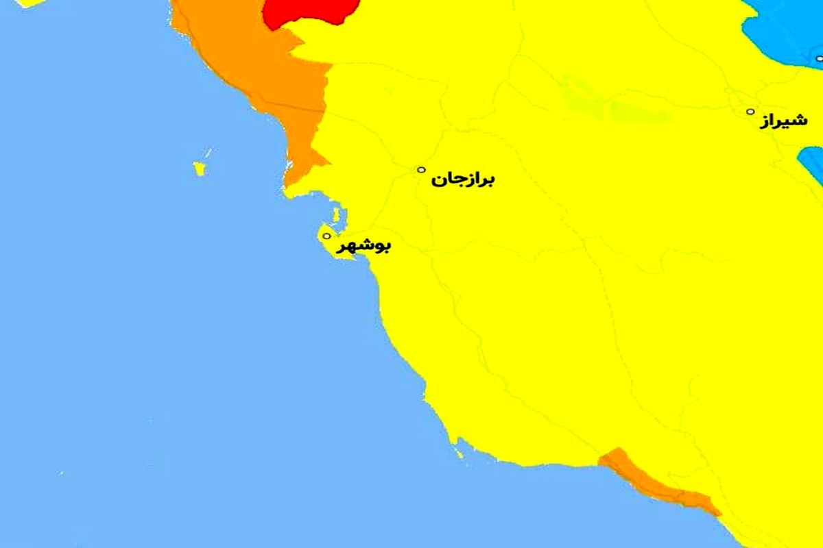 اسامی شهر‌های ممنوعه برای سفر نوروزی از ۲۵ اسفند تا ۱۵ فروردین در استان بوشهر