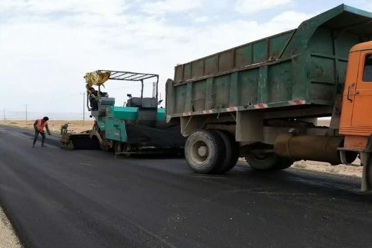 آسفالت ۲۷ کیلومتر راه روستایی خراسان شمالی