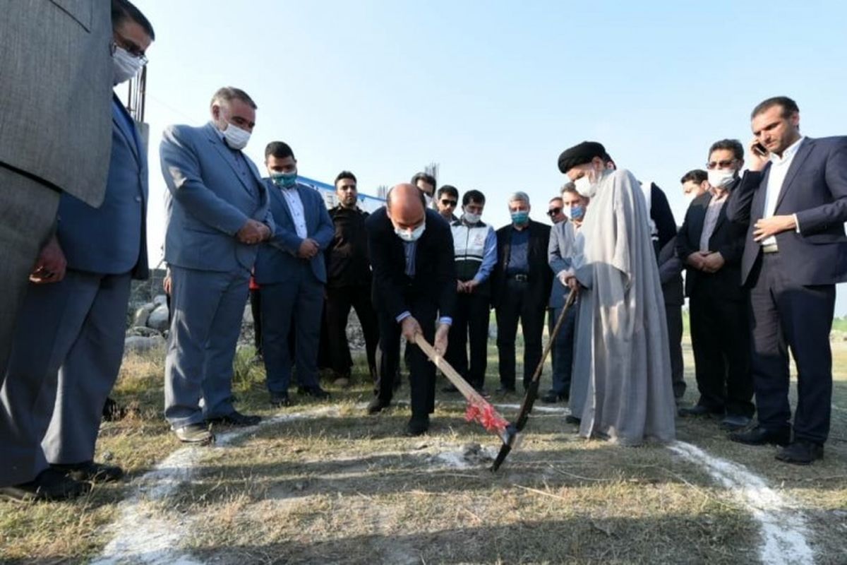 کلنگ فاز نخست طرح اقدام ملی مسکن در بندر گز به زمین زده شد