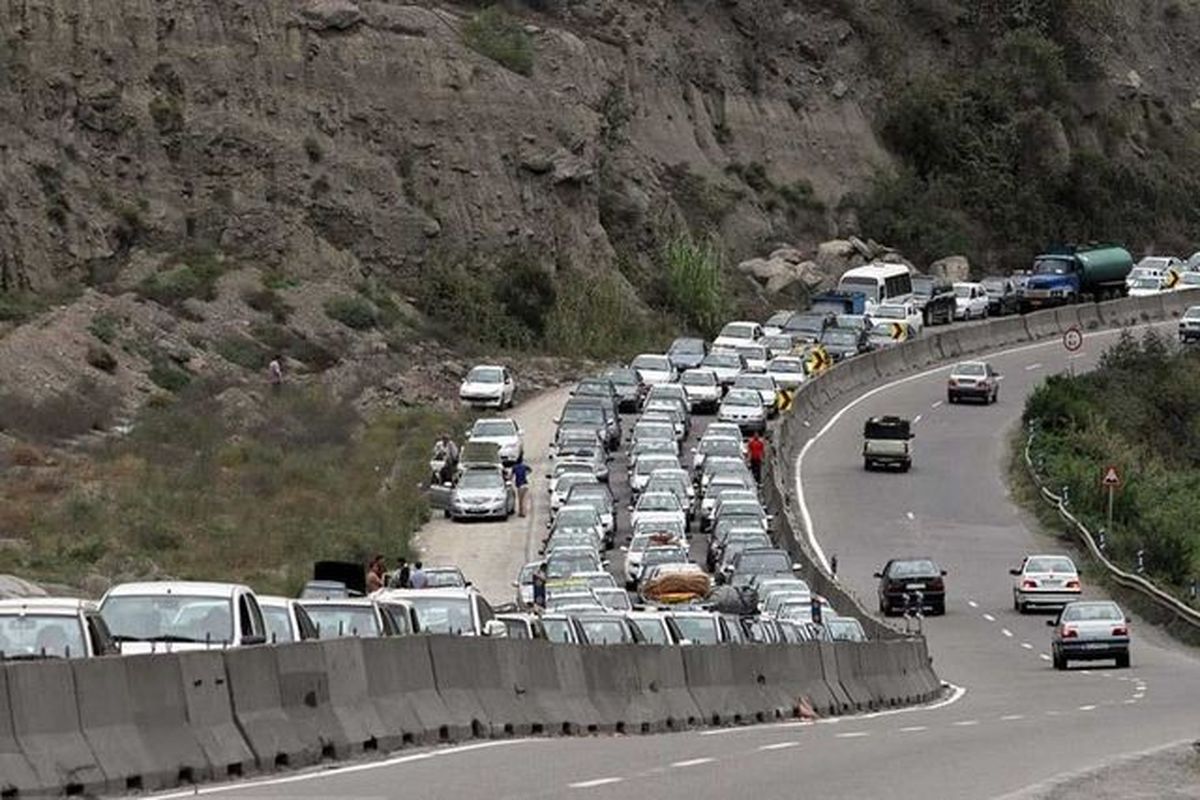 لغو محدودیت تردد در جاده  هراز