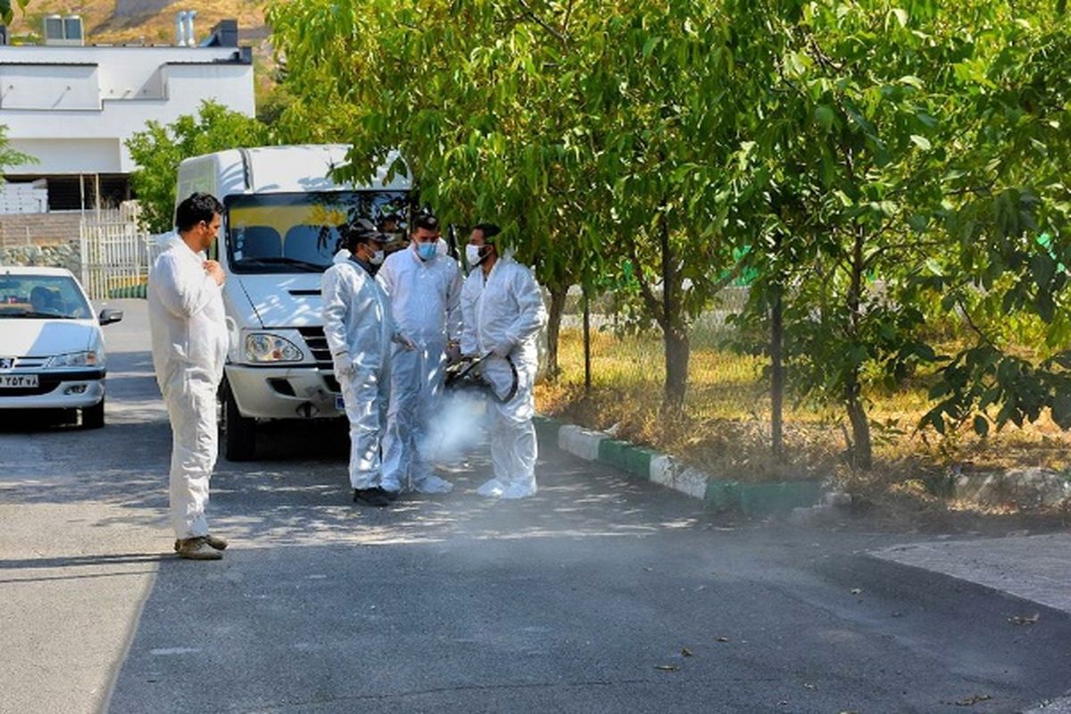 مراکز تجمعی لواسان گندزدایی شد