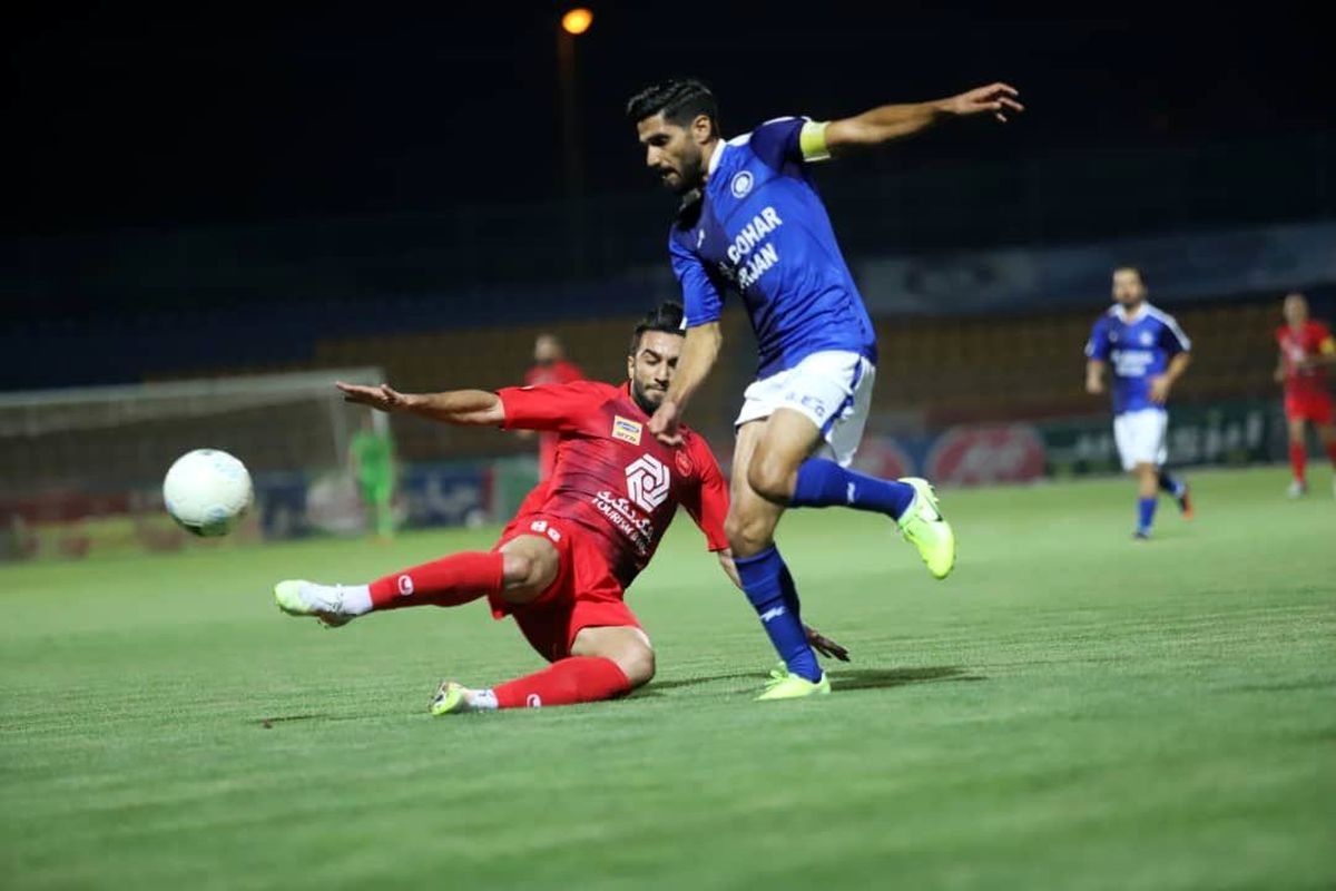 مساوی پرگل در سیرجان/ کامبک پرسپولیس نیمه تمام ماند!