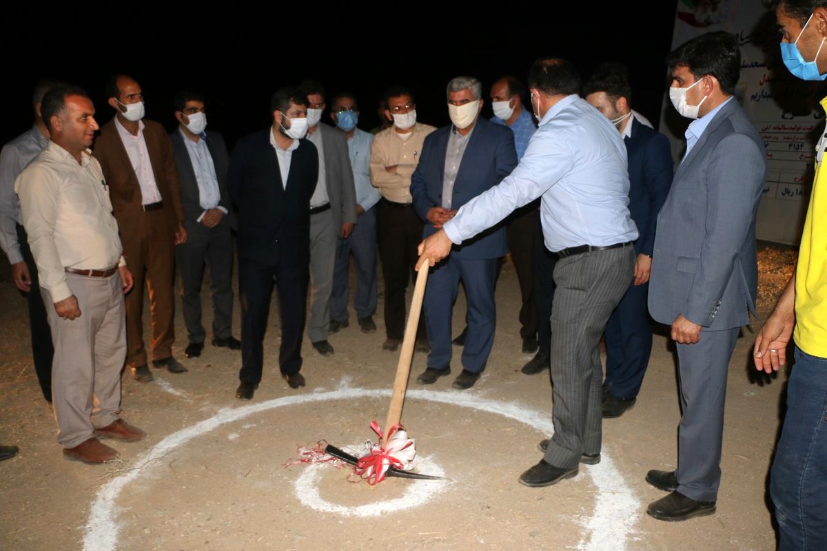 کلنگ احداث کشتارگاه صنعتی مسجد سلیمان به زمین زده شد