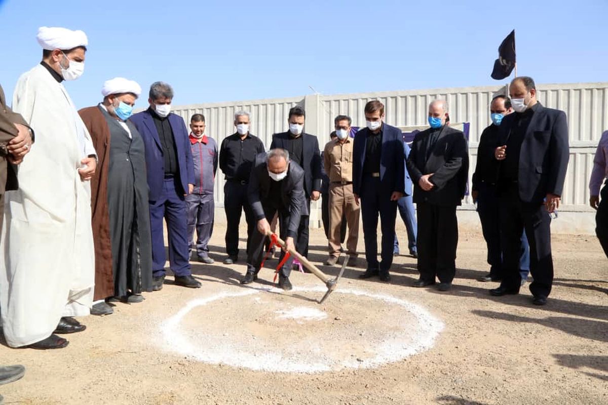 کلنگ احداث خوابگاه دانشگاه حضرت معصومه(س) قم بر زمین زده شد