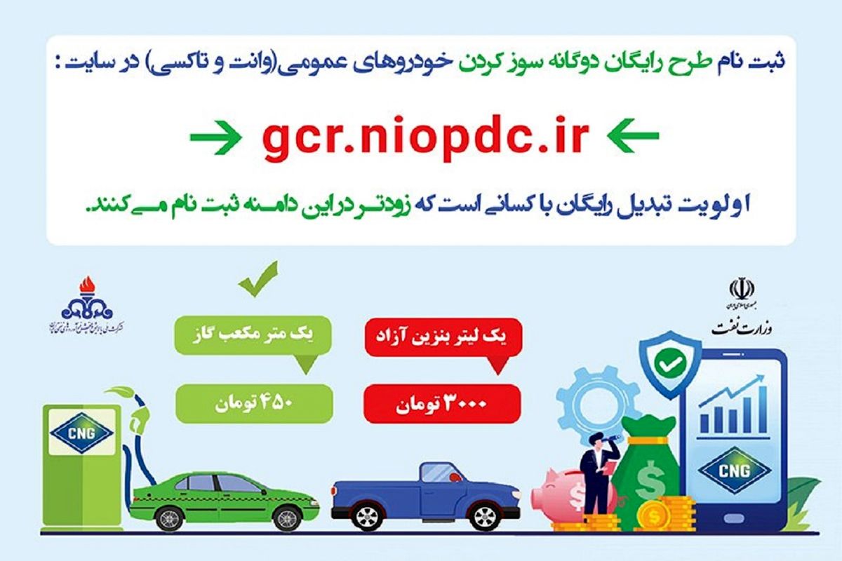 رتبه نخست آذربایجان غربی در تبدیل خودرو‌های عمومی به دوگانه سوز در کشور