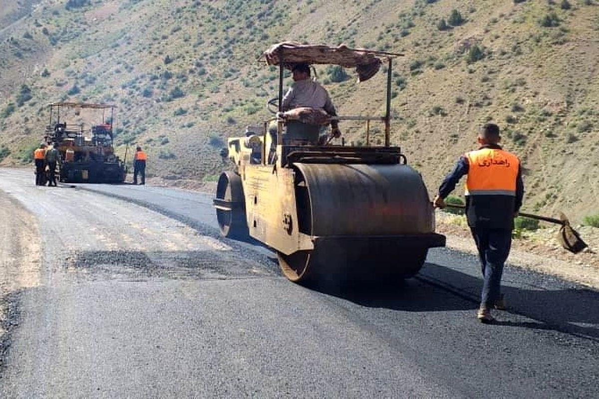 بهسازی و روکش ۳۷ کیلومتر از  راه های روستایی البرز