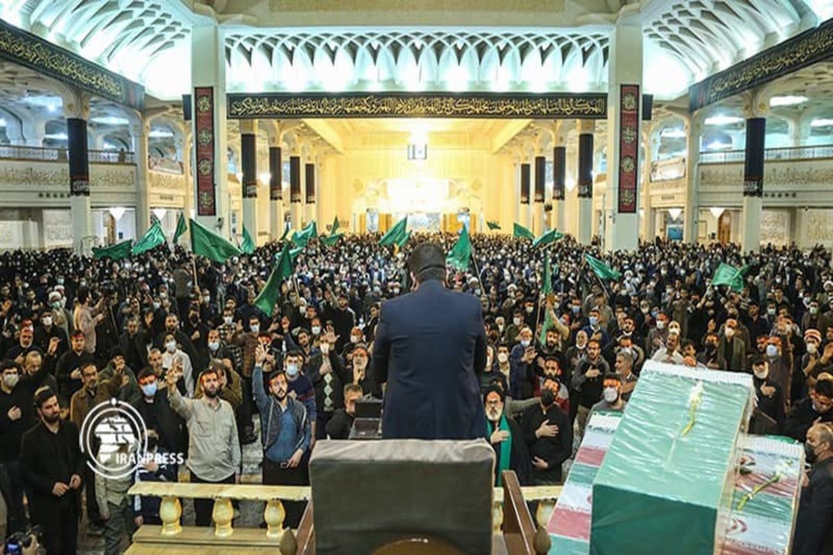 حضور طلاب خارجی در مراسم دومین سالگرد شهادت سردار سلیمانی