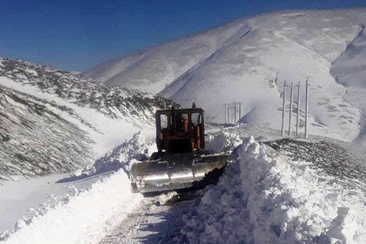 بارش برف در محورهای جنوبی و غربی اصفهان