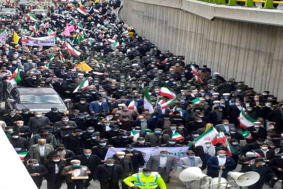 حماسه ماندگار مردم ایلام در چهل وسومین سالگرد پیروزی انقلاب