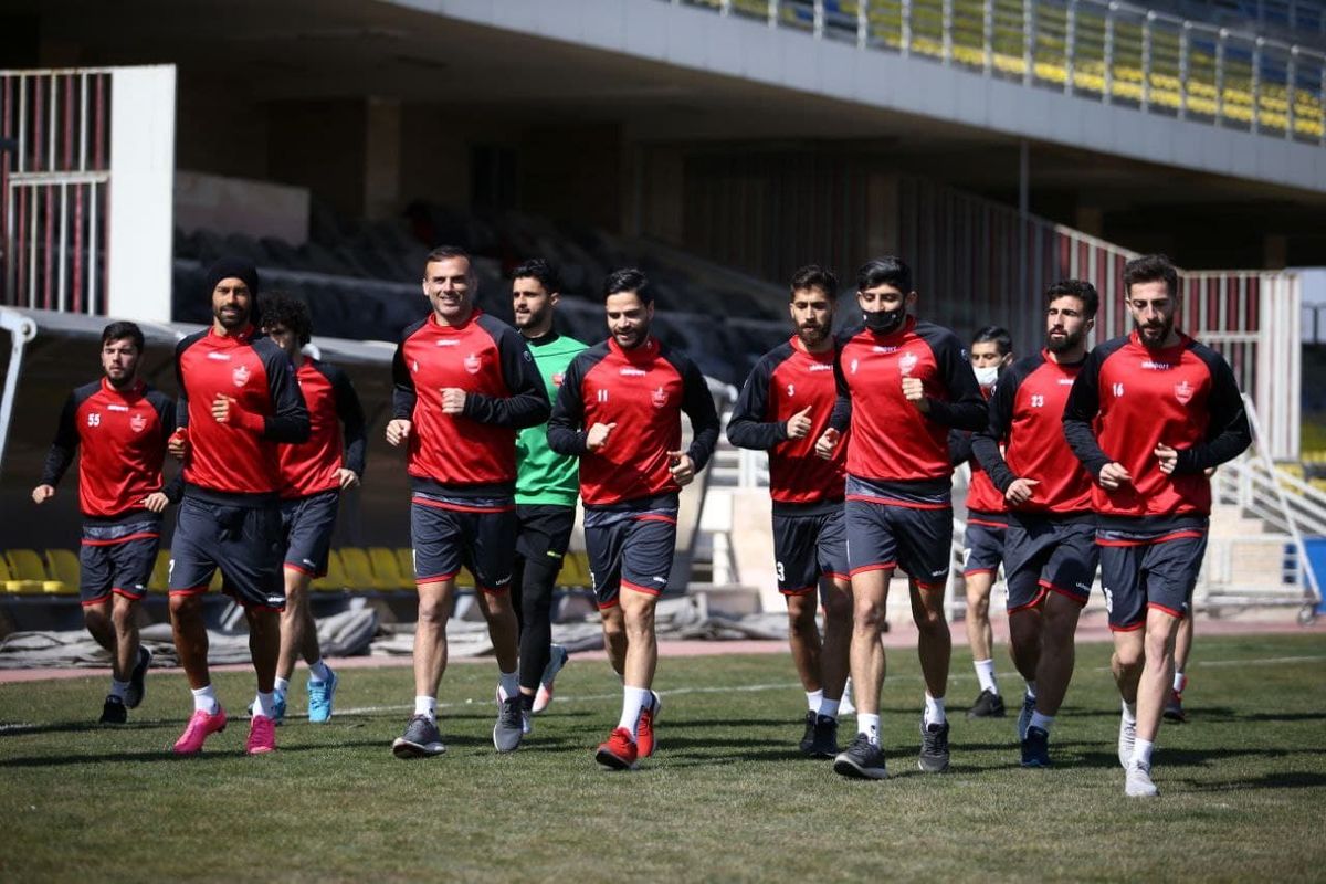 تمرین سبک پرسپولیسی‌ها برگزار شد