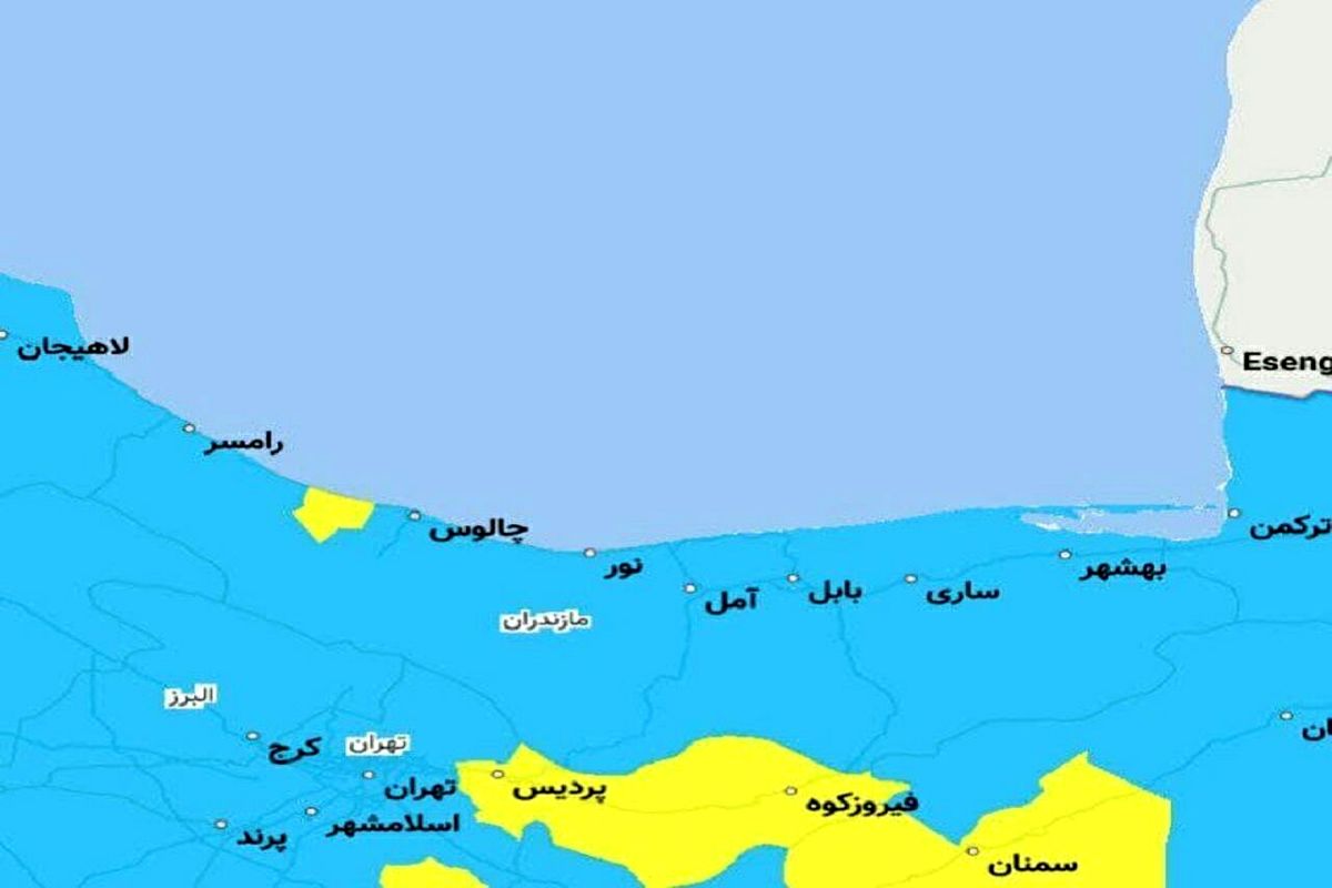 آخرین اخبار کرونایی مازندران تا ۴ بهمن ۱۴۰۰/ بازگشت رنگ زرد کرونایی به مازندران