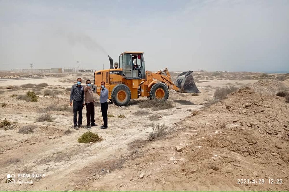 زمین دولتی ۱۰ میلیاردی از دست فردی سودجو رهاسازی شد