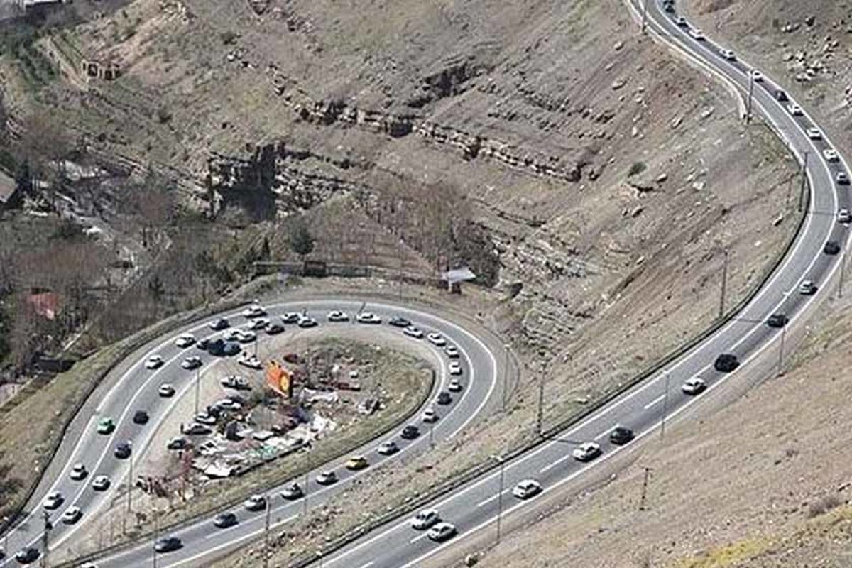 جاده هراز و شمال به جنوب جاده چالوس باز شد/ ترافیک سنگین فیروزکوه