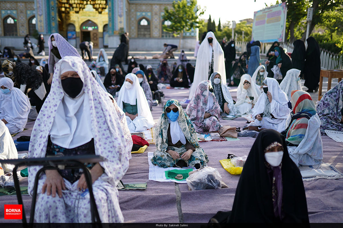 نماز عید فطر اقامه شد