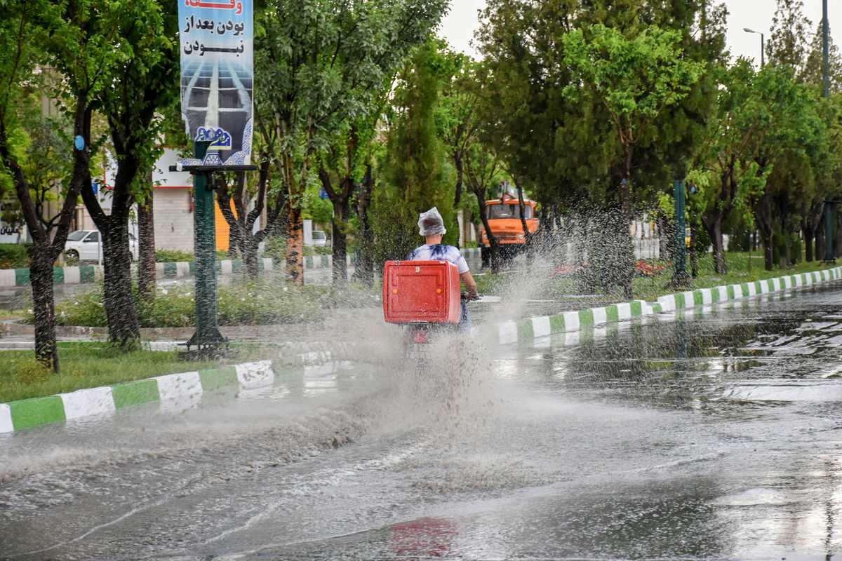 بارش‌ باران‌های تابستانه در چهارمحال و بختیاری