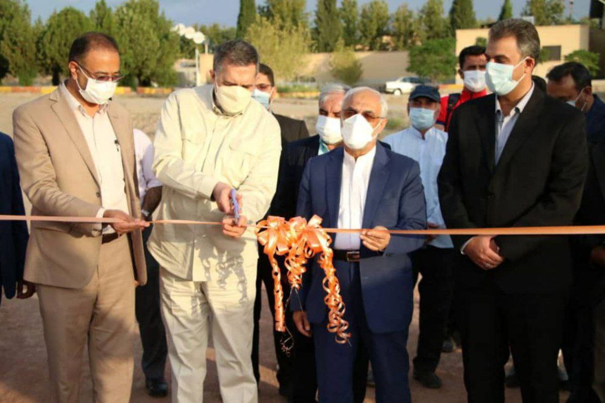 افتتاح زمین چمن فوتبال شهید حاج قاسم سلیمانی ماهان