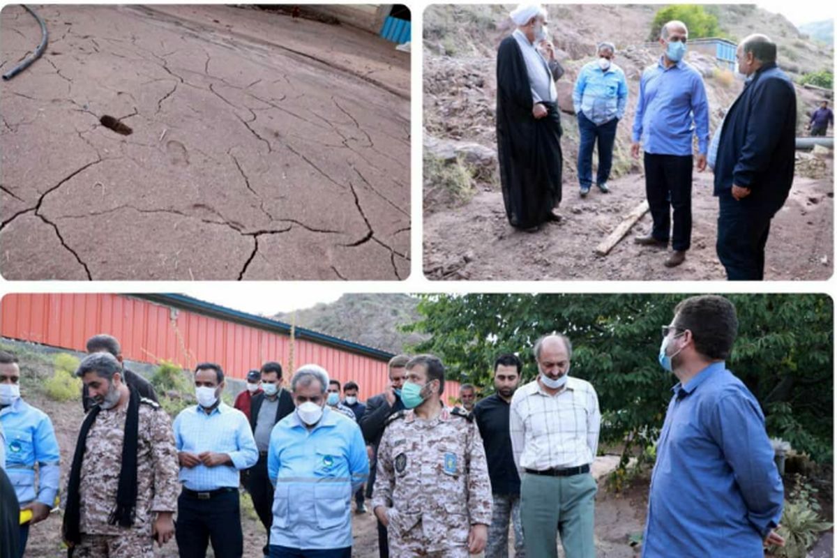 استاندار و امام جمعه قزوین برای بررسی مشکلات سیل زدگان عازم الموت شرقی شدند