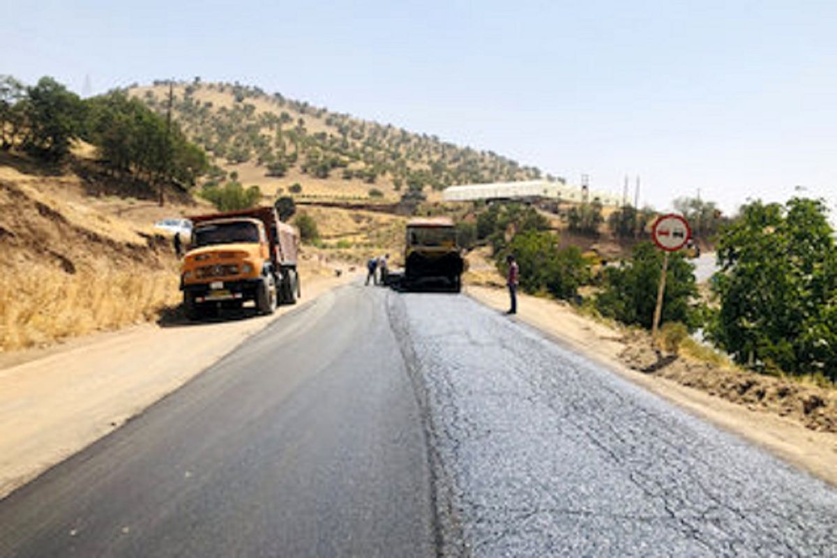 آسفالت ۳۶ کیلومتر از راه‌های روستایی مازندران