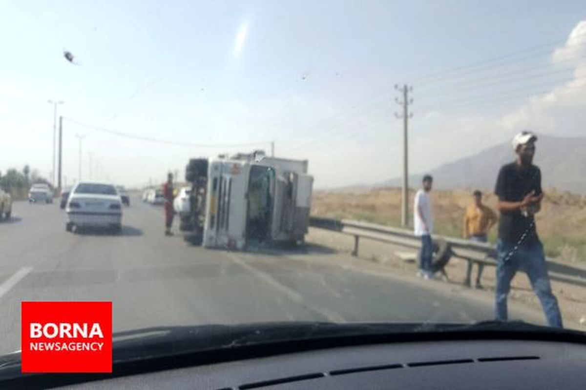 مرگ فجیع پنج نفر در تصادف محور نهاوند - بروجرد