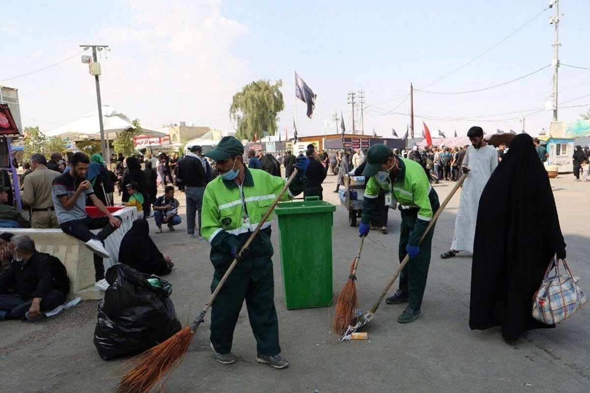 اعزام ۳۰۰ نیروی خدمات شهری شهرداری تهران به مراسم اربعین حسینی(ع)/  سلامت نیروهای اعزامی پر اهمیت است